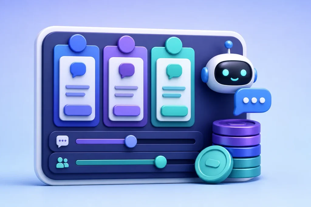 How do leading lead generation bot tools compare in pricing, free plans, and limits on conversations or leads?