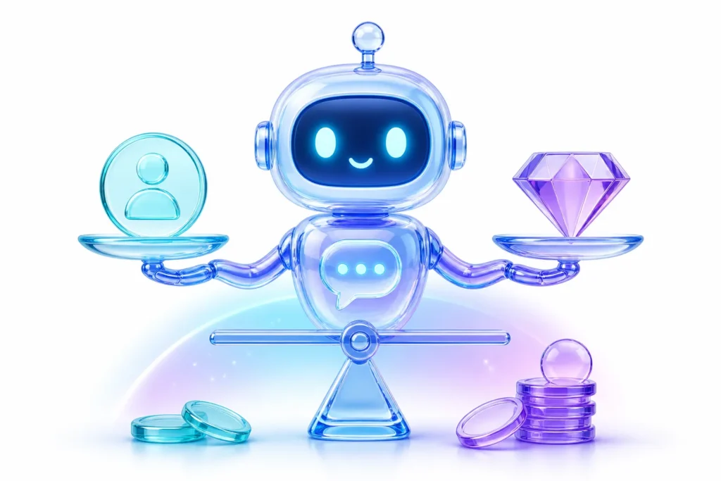 How much do AI chatbot platforms cost, and what do their free and paid plans include?