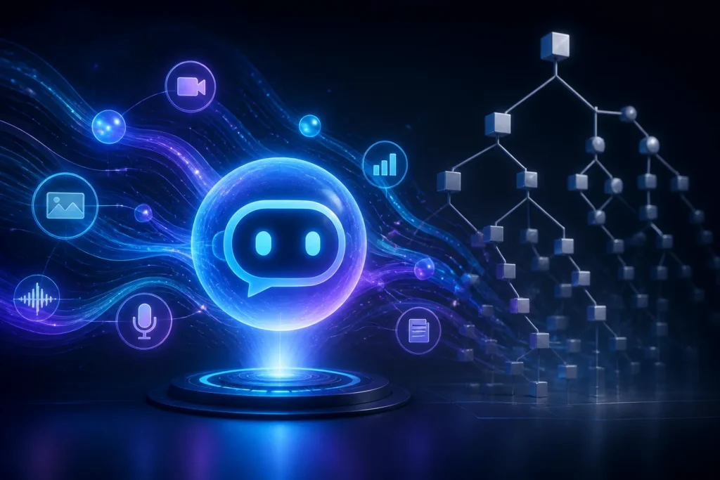 What is an AI chatbot platform, and how does it differ from a rule-based chatbot?