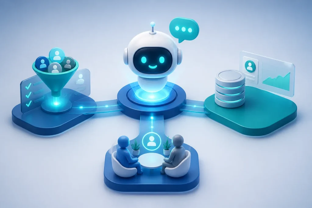 Which capabilities should businesses compare in lead generation bot tools, such as lead qualification, CRM integrations, and