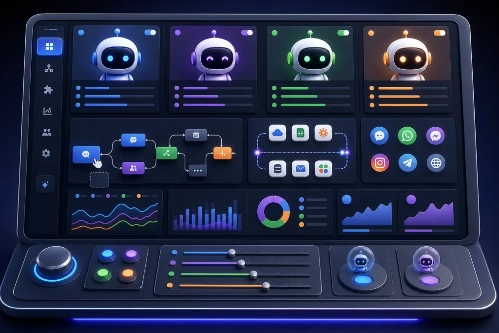 Which no-code chatbot platforms should you compare, and what features determine whether a platform fits your use case?